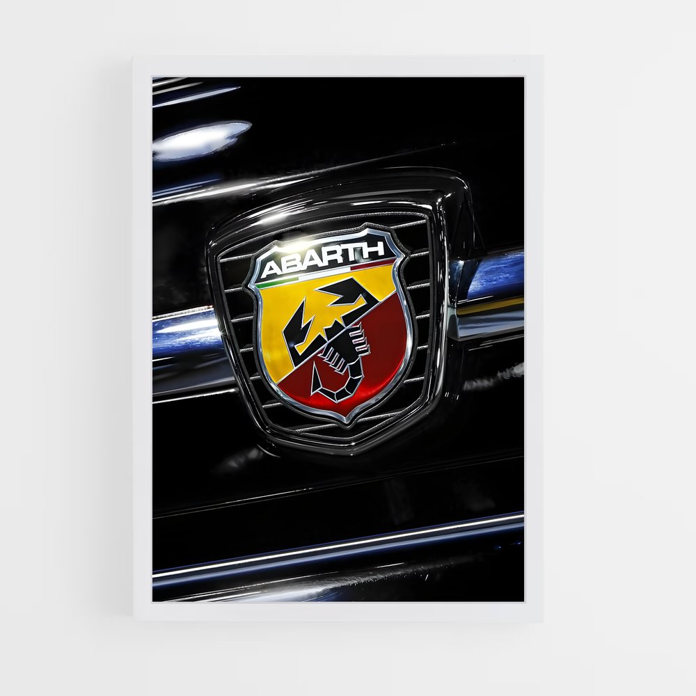 Poster Abarth Spirit – affiche Fiat (vue 3)